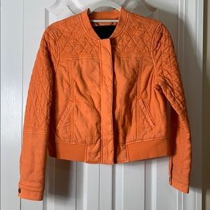 L’Atelier Orange Bomber Jacket